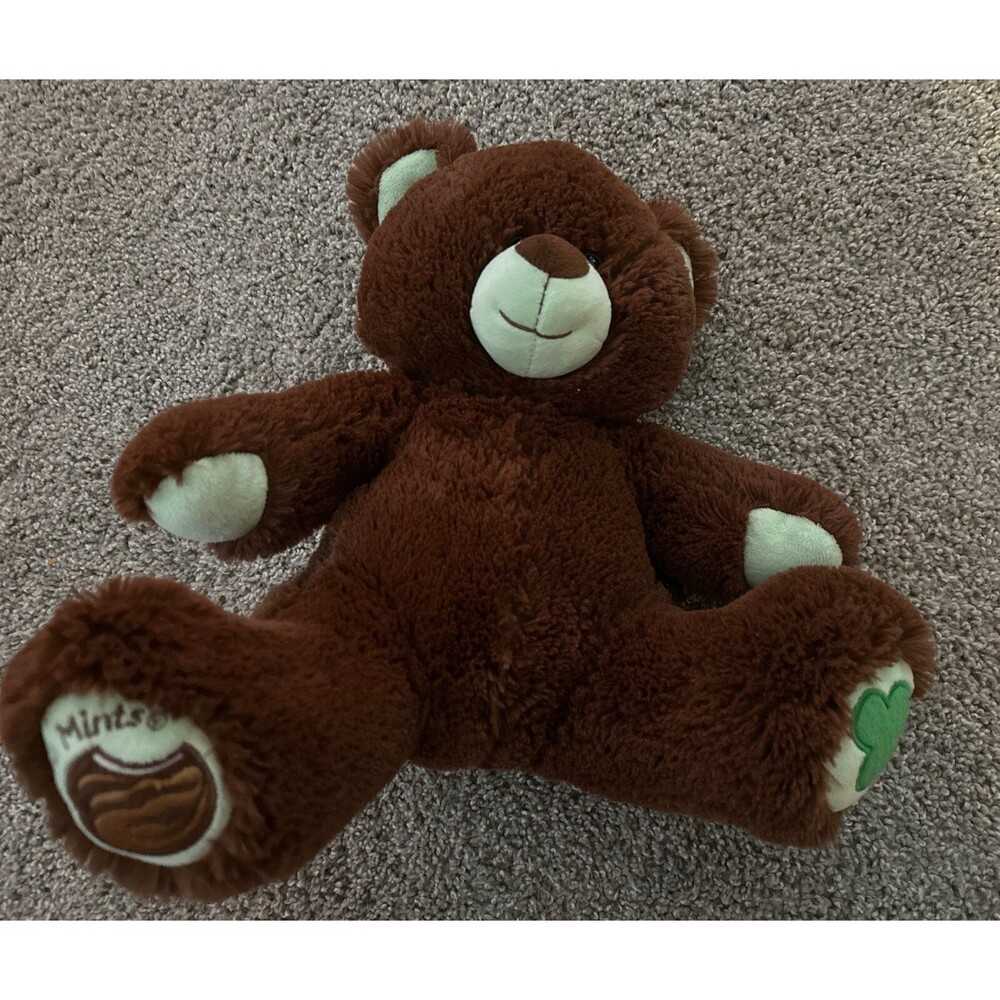 Build A Bear Girl Scout Thin Mint Teddy Bear Plush Stuffed Animal 15" Toy